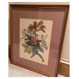 Base - Jean-Baptiste Monnoyer Bouquet de Fleurs Print - Framed Artwork