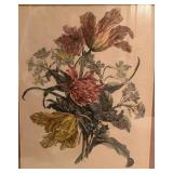 Base - Jean-Baptiste Monnoyer Bouquet de Fleurs Print - Framed Artwork