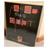 Base - Pages from the Past Exhibition Poster Framed