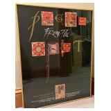 Base - Pages from the Past Exhibition Poster Framed