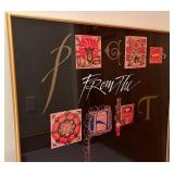 Base - Pages from the Past Exhibition Poster Framed