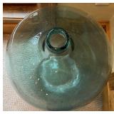 Base - Antique Glass Demijohn/Carboy Bottle