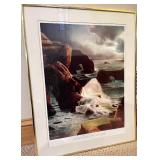 Base - Loyal H. Chapman No. 5 Big Sur Golf & Country Club Framed Print