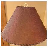 LL- Floor Lamp with Built-In Round Table Shelf