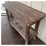 LLP - Weathered Wood Potting Bench