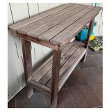 LLP - Weathered Wood Potting Bench