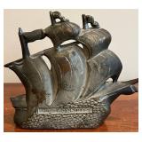 DR - Old Ironsides Cast Iron Ship Bookend