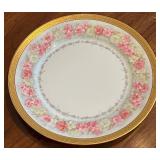 DR - Limoges France Porcelain Plates - 4-Piece Floral & Scenic Set