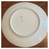 DR - Limoges France Porcelain Plates - 4-Piece Floral & Scenic Set