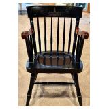 LL - Nichols & Stone Windsor Chair - Vintage Black Painted