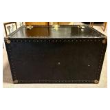 LL - Vintage Trunk Chest with Brass Hardware & Key