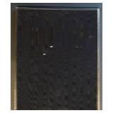 LL - Vintage Asian Watercolor Painting - Framed