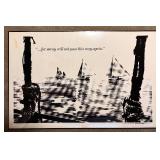 LL - Hay Ledge - Andrew Wyeth Framed Print