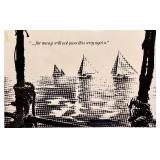 LL - Hay Ledge - Andrew Wyeth Framed Print