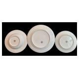 DR - Vintage Noritake Floral Border Dinnerware Set - 12 Plates, Bowls, Saucers, Mugs