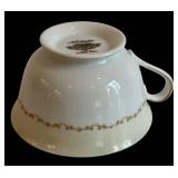 DR - Vintage Noritake Floral Border Dinnerware Set - 12 Plates, Bowls, Saucers, Mugs