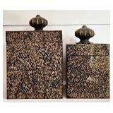 LR - John Richard Decorative Storage Boxes - Set of 2