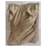 John Laughlin Abstract Stone Face Sculpture - Cement, 1969