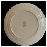 DR - Vintage Taylor Smith Taylor China 9-412 Floral Border Dinnerware