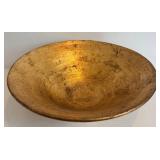 DR - Italian Gold-Toned Bowl with Candles & Stand