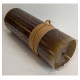 DR - Italian Gold-Toned Bowl with Candles & Stand