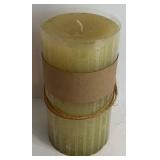 DR - Italian Gold-Toned Bowl with Candles & Stand