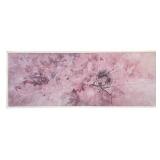 O - Framed Pink Botanical Print