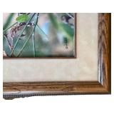 LR - Pat Gerlach Bird Print - Colorful Rainbow Bird on Branch