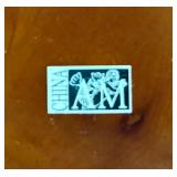 LR - Round Wooden Marble Game Board with Assorted Agate Marbles