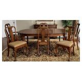 Vintage Pennsylvania House Vintage Oval Dining Table Set