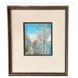 Wallace Nutting Hand-Colored Photograph - Hand-Colored Platinum Print (Platinotype)