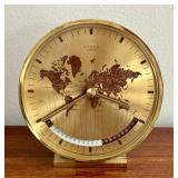 O - Kienzle Quartz World Map Desk Clock - Made in Germany