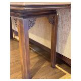 Henredon Vintage Console Table with Expandable Table