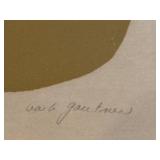 Vintage Block Print, Signed by Artist