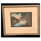 Wallace Nutting Hand-Colored Platinotype Photograph