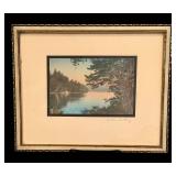 Wallace Nutting Hand-Colored Platinotype Photograph