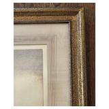 Vintage Framed James Alphege Brewer Antwerp Colored Etching