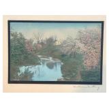 Wallace Nutting Hand-Colored Photograph - Vintage Framed