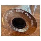 DR - Nambe Salt & Pepper Shakers - 5-Inch Tall Teardrop Style