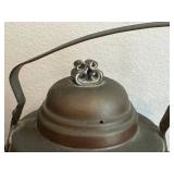 Vintage Copper Planter & Teapot Pair