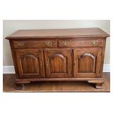 DR - Pennsylvania House Vintage Sideboard Buffet with Brass Hardware