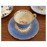 Vintage Mixed Makers Fine China Tea Set - Mintons & Aynsley Bone China, Teapot & Cups