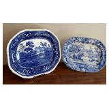 W.R. Midwinter Rural England Transferware Platters - (England)