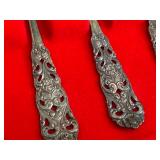 DR - Demitasse Spoons 830S Scandinavian Sterling - Vintage 10-Piece Set