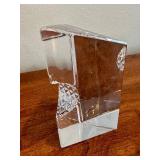 Waterford Times Square 2000 Crystal Paperweight