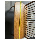 Oak Spindle-Back Bench - 48 in. Long, Natural Finish