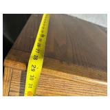 File Cabinet - Oak-Veneer 3-Drawer with Lock & Key