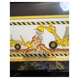 Judy Hagstrom Original Watercolor Construction Art Prints - 2 Framed