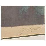 Framed Art Prints - Paris River Scene & Winter Birds (Lot of 2)