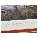 Len Guggenberger Red Wing Framed Print - Cityscape Artwork